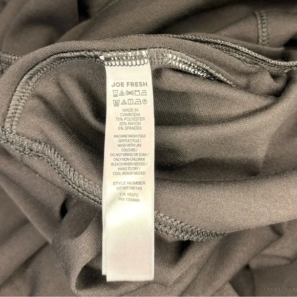 NWOT Joe Fresh Black Stretchy Athletic Pants - Size Small - Picture 4 of 4